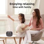 300ML Essential Oil Diffuser,Ultrasonic Aromatherapy Diffuser, 7-Color Gradient Lights, Remote Control, 8 Hours Run Time, Suitable for Home,Office - Image 6