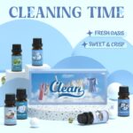 SALUBRITO Clean Fragrance Oils Set, Premium Essential Oils Set for Diffuser, Candle, Soap Making, Fresh Cotton, Clean Home, Fresh Linen, Soft Powder, Blossom Soap, Mint, Strong Scented Oils - Image 6