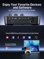 MAONO Gaming Streaming Equipment Bundle: Audio Interface Mixer and XLR Dynamic Mic RGB Noise Reduction Live Streaming Podcasting MaonoCaster PD200XS&G1 NEO - Image 10