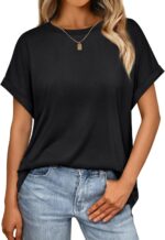 AUTOMET Womens Summer Tops Oversized Short Sleeve Business Casual T Shirts Trendy Fashion Clothes Spring Outfits 2025 - Image 2
