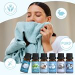 SALUBRITO Clean Fragrance Oils Set, Premium Essential Oils Set for Diffuser, Candle, Soap Making, Fresh Cotton, Clean Home, Fresh Linen, Soft Powder, Blossom Soap, Mint, Strong Scented Oils - Image 3