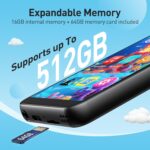AGPTEK 80GB MP3 Player for Kids with Bluetooth and WiFi, T07S 4'' Music Player with Parental Controls, Spotify Kids, Up to 512GB, Black - Image 8