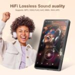 96GB MP3 Player with Bluetooth and WiFi, MP4 Music Player with 5-inch Touch Screen, Spotify, Audible, Amazon Music, Deezer,Built-in Speaker, FM Radio,Android 13.0, up to 1TB Black - Image 8