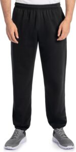 Fruit of the Loom Eversoft Fleece Elastic Bottom Sweatpants with Pockets, Relaxed Fit, Moisture Wicking, Breathable - Image 2