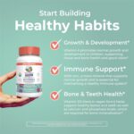 MaryRuth Organics Toddler Multivitamin Gummies + Postbiotics | USDA Organic | Vitamins for Kids Ages 2+ | Immune Support | Vitamin C | Vitamin D3 | Vitamin A | Zinc | Vegan | Non-GMO | 60 Servings - Image 6