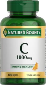 Nature’s Bounty Vitamin C 1000mg, Immune Support Supplement, Powerful Antioxidant, 1 Pack, 100 Caplets - Image 2