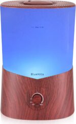 BlueHills Premium 3000 ML XL Essential Oil Diffuser Aroma Humidifier 3 Liter Big 3L Capacity Huge Size Plant Baby Living Room Home Decor Aromatherapy Diffuser for Large Room Dark Wood Grain 3L-K3 - Image 2