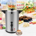 Valgus Commercial Coffee Urn 32-Cup 6L Stainless Steel Large Coffee Maker with Percolator Electric Hot Water Dispenser for Party, Office, Wedding - Image 8