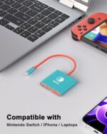 Switch Docking Station for Nintendo Switch Dock, Portable Switch Base Accessories, Switch TV Adapter Compatible Steam Deck/Switch OLED - Image 8