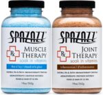 Spazazz Hot Tub Aromatherapy Spa and Bath Salts Crystals 2 Pack Bundle- One 19 Oz Jar Each Spazazz Muscle Therapy and Joint Therapy Plus a 5 Point Massager- Safe for All Spa and Hot Tub - Image 9