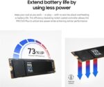Samsung 990 EVO Plus SSD 2TB, PCIe Gen 4x4, Gen 5x2 M.2 2280, Speeds Up-to 7,250 MB/s, Upgrade Storage for PC/Laptops, HMB Technology and Intelligent Turbowrite 2.0, (MZ-V9S2T0B/AM) - Image 7