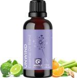 Unwind Aromatherapy Essential Oil Blend - Calming Essential Oils for Diffusers for Home Travel and Baths with Invigorating Pure Bergamot Patchouli and Citrus Essential Oils for Stress Support - Image 2