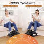 Dripex Under Desk Elliptical Machine, 3-in-1 Electric Ellipse Leg Exerciser As Seen On TV, 10 Adjustable Speed & Resistance, Seated Pedal Exerciser for Seniors with Remote, Fully Assembled - Image 8