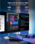 Ninkear L12Pro Gaming Mini PC, Intel i9-12900HK (14C/20T), 32GB RAM, 1TB SSD, Dual 2.5G LAN, Triple 8K UHD Display, WiFi 6E, BT5.2, HDMI/DP/Type-C, PS3 Emulator Mini Desktop Computer for Business/Home - Image 8
