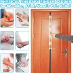 Physical Therapy Finger Ladder for Shoulder Rehab, Over Door/Wall Finger Ladder Physical Therapy for Joint/Muscle Pain Relief, Rehab Equipment for Frozen Shoulder, Rotator Cuff Surgery, Chronic Pain - Image 5