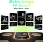 RunStar Scale for Body Weight, Smart Scale with 8-in-1 VA Display, High Precision Bathroom Digital Scale for Body Weight Heart Rate BMI Body Fat 22 Body Composition Sync APP, FSA&HSA Eligible - Image 3