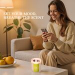 3 Soy Scented Candles for Women- 15OZ Candles for Home Scented with Crystals, Lavender/Vanilla/Rose Aromatherapy Candle Set - Image 7