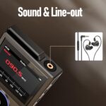 Diyeeni MP3 Player with Bluetooth5.4, 16GB HiFi MP3 Player with 2.4in Screen, DSD FLAC Lossless Playback, MP4 Players Music Players, Support up to 256GB Expansion Card - Image 9
