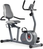 Sunny Health & Fitness Essentials Series Magnetic Smart Recumbent Bike with Exclusive SunnyFit App Enhanced Bluetooth Connectivity – SF-RB422003 - Image 2