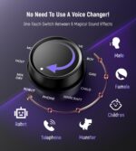 Synido Podcast Equipment, Audio Interface for Podcasting with Pro-preamp, 48V Phantom, DJ Mixer Effects, 9 Customize Sound Pads, XLR Input/6.35/3.5 Line In, for Live Streaming/Music Recording/Gaming - Image 5