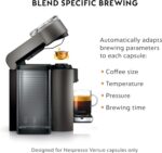 Nespresso Vertuo Coffee and Espresso Machine by De'Longhi,54 oz, Titan,Gray - Image 5