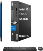 2025 Lenovo ThinkCentre neo 50q Gen 4 Tiny Business Desktop (Intel 8-Core i5-13420H (> i7-1255U), 16GB RAM, 512GB SSD, UHD Graphics) MFF, Mini PC, DisplayPort, Ethernet, HDMI, Wi-Fi 6, Win 11 Pro - Image 2