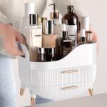 Makeup Organizer with Drawers,Skincare Organizer for Vanity,Storage Box with Handle,Large Cosmetic Display case for Dresser, Bathroom Countertop - Image 6