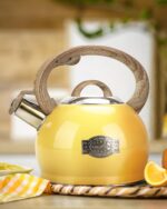 Stovetop Tea Kettle, 2.1 Quart Stove Top Whistling Tea Kettles,Water Teapot Induction Tea Kettle with Food Grade Stainless Steel and Silicone Anti-Hot Handle, Suitable for All Heat Sources - Image 9