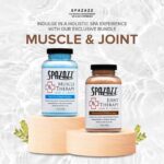 Spazazz Hot Tub Aromatherapy Spa and Bath Salts Crystals 2 Pack Bundle- One 19 Oz Jar Each Spazazz Muscle Therapy and Joint Therapy Plus a 5 Point Massager- Safe for All Spa and Hot Tub - Image 5