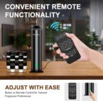 Waterless Scent Diffuser Starter Kit - 1000 Sq Ft Coverage, Premium Essential Oil Diffuser for Home, Hotel & Office, Included 5 Scent Oils, Remote Control, Aromatherapy Diffuser, Black - Image 7