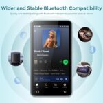 80GB MP3 Player with Bluetooth and WiFi, Kids MP3 Player with Spotify, Spotify Kids, Audible, 4.0" MP4 Player with Parental Controls, Up to 1TB (White+ Sky-Blue) - Image 7