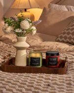 M&SENSE Eucalyptus & Mint Soy Candles for Home Scented, 11.6oz 70 Hour Burn Aromatherapy Candle Gift for Stress Relief, Meditation, Yoga, Relaxing SPA, Reusable Jar for Men and Women - Image 8