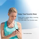MP3 Player 32GB with Speaker Earphone Portable Mini Light Blue Music Player Support Voice Recorder E-Book 1.8 inch HD Screen Support up to 128GB - Image 7
