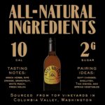 Saint Viviana Non Alcoholic Sauvignon Blanc, Non-Alcoholic Dry White Wine, Gluten Free, Low Sugar, Zero Proof Alcohol, Dealcoholized Wine, Fresh Fruit Flavor and Floral Notes, 24.6 fl oz Bottle - Image 9