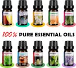 HLS Aroma Diffusers for Essential Oils Large Room with 10 Essential Oils,Ultrasonic Aromatherapy Diffuser for Home Bedroom, Cool Mist Humidifier Vaporizer - Image 8