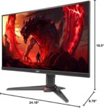 Acer Nitro 27" WQHD 2560x1440 IPS PC Gaming AMD FreeSync Premium | 300Hz | Up to 0.5ms | 99% sRGB | DisplayHDR 400 | ErgoStand | VESA Mounting | 1 x DP 1.4 & 2 x HDMI 2.1 | XV272U F3bmiiprx - Image 15