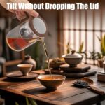 800ml Magic Glass Teapot, Dispenser Glass Teapot, Teapots with Water Filler and Strainer, Press Control Magic Glasses Teapots, Enchantipot Magics Pot for Wellness, Afternoon Tea - Image 5