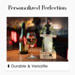 Personalized Gifts Box For Versatile Use | Wine Bar Gift For Celebration, Occasion and Special Moments | Personalization Visual In Leaf Design - Congratulations - Image 8