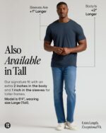 True Classic Mens T-Shirts – Short Sleeve Crew Neck T Shirts for Man, Cotton Blend Plain Novelty Men's T-Shirts - Image 6