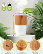 300ml Essential Oil Diffuser, Quiet 4-in-1 Premium Humidifier with Jellyfish Spray Mode, Aromatherapy & Humidifier with 7-Color LED Lights and Auto Shut-Off, Diffusers for Home, Office, Yoga - Image 7