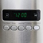 Kenmore Drip Coffee Maker - Programmable Cafe Machine With Glass Pot, Regular & Bold Brew, Auto Shut Off Large Water Reservoir, Reusable Filter, Kitchen Appliances For Cafeteria Barista, 12 Cup, White - Image 6