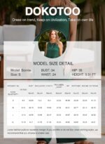 Dokotoo Pants Sets Women 2 Piece Outfits Sleeveless Round Neck Tank Tops Matching Sets for Women Elastic Waist Wide Leg - Image 7