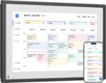 Dragon Touch 10.1 inch Digital Calendar Chore Chart – Interactive Touchscreen, Smart Family Planner, Hearth Display Desk Digital Calendar Seamless Scheduling Black - Image 2