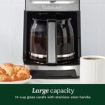 Cuisinart Coffee Maker, PerfecTemp 14-Cup Programmable Coffeemaker with Over Ice, 1-4 Cup Settings, Adjustable 24-Hour Start and Auto-Shut-Off Times, 30 Minute Keep Warm, Stainless Steel, DCC-3500W - Image 8