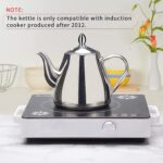 SANQIAHOME Stainless Steel Teapot Coffee Servers 1200ml - Image 6