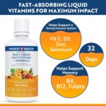 Mega Liquid Multivitamins, Trace Minerals, Amino Acids, Turmeric for Adults, Men, Women, Teens, Kids, Non-GMO, No Soy, No Dairy - Image 3