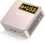 GEEKOM A5 Mini PC (2025) with AMD Ryzen 7 5825U, 16GB RAM, 512GB NVMe SSD, 2.5" SATA HDD, Radeon Vega 8 Graphics, Windows 11 Pro, 8K Quad Display, Dual HDMI, 6 X USB, SD 4.0 Slot, VESA/Home/Office - Image 2