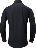 Alex Vando Mens Dress Shirts Regular Fit Long Sleeve Stretch Business Dress Shirts for Men - Image 3