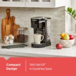BLACK+DECKER Family Single Serve K-Cup Brewer: Large 50oz Water Reservoir, Versatile Ground Coffee & K-Cup Compatibility, Adjustable Tray for Travel Mugs - Image 6