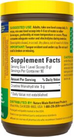 Nature Made Creatine Monohydrate Powder 5 g per Serving, Unflavored Drink Mix Powder, Muscle Support, 450 g, 90 Day Supply - Image 9